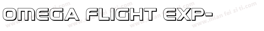 Omega Flight Exp字体转换